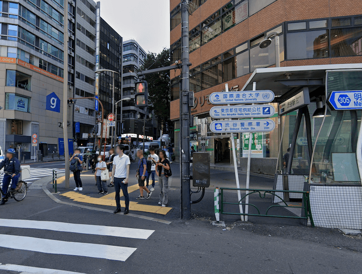 東京AGAクリニック渋谷院経路1